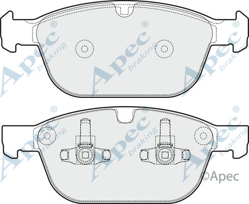 APEC BRAKING Jarrupala, levyjarru PAD1719